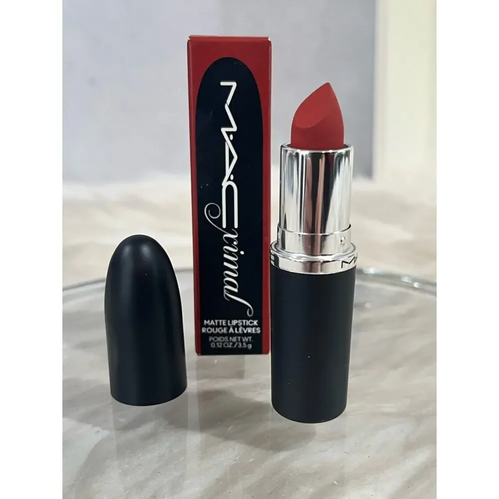 NEW MAC Cosmetics M·A·Cximal Silky Matte Lipstick Sugar Dada Brownish Red